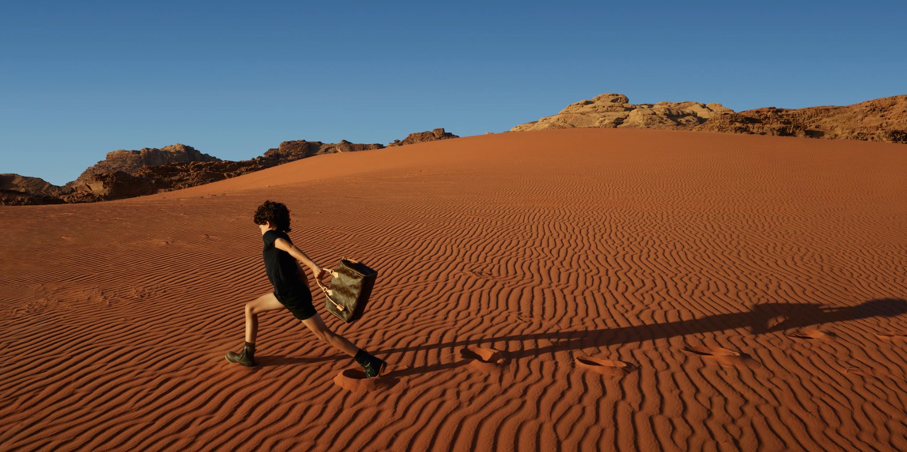 Louis Vuitton invites itself to Jordan for its new campaign - KAWA